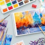 Miniature Paint Brushes, 10PC Fine Detail Paint Brush Set, Mini Small Painting Brushes for Art, Crafts, Acrylic, Watercolor, Oil, Model, Face, Warhammer 40k & Paint by Number, Citadel, Figurine-Wood