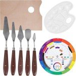 149Pcs Deluxe Artist Painting Set with Aluminum and Beech Wood Easel, 48 Colors Acrylic & Oil Paints, 24 Colors Watercolor Paints, Art Paint Supplies for Artists, Beginner & Adults