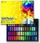 MUNGYO Soft Pastel 64 Color Set Square Chalk (US English Version)