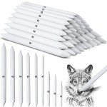 Fulmoon 288 Pcs Blending Stump and Tortillion Set Paper Art Blenders Blending Stumps for Drawing Shading Drawing Supplies Pencil Sketch Paint Tools for Student Artist Markers (Assorted)