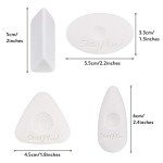 Outus Cube Erasers with Grip Different Shape Eraser Vinyl White Eraser for Art Drawing Writing Sketching (8)
