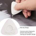 Outus Cube Erasers with Grip Different Shape Eraser Vinyl White Eraser for Art Drawing Writing Sketching (8)