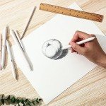 Fulmoon 288 Pcs Blending Stump and Tortillion Set Paper Art Blenders Blending Stumps for Drawing Shading Drawing Supplies Pencil Sketch Paint Tools for Student Artist Markers (Assorted)