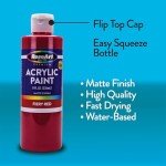 RoseArt 8oz 8 color Acrylic Paint Set