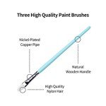 HIMI Gouache Paint Set, 41 Pcs Professional Art Painting Supplies Set with HIMI 24 Gouache Paints, 6 Paint Brushes, 2 Canvas Boards, Palette, Paint Knife, Moisturized Mildew Gouache Spray, and White