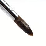 Sable Watercolor Brushes Professional, Fuumuui 8Pcs Kolinsky Sable Brush Set Variety Shapes with Flat, Round Pointed, Cat's Tongue Oval Wash Perfect for Watercolor Acrylic Gouache Inks Painting