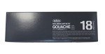 Holbein Artist Gouache Set G703 : 18 x 5ml tubes