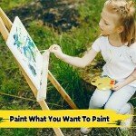 Inburit 12 Pack Canvas for Painting with 11x14, 9 x12, 8x10, 5x7 (3 of Each) Blank Primed Stretched Canvases for Oil, Acrylic & Others, Multi Size Set for Artist, Student and Beginners