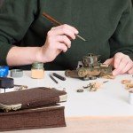 Artify Extreme Detail Paint Brushes, Miniature Paint Brushes for Models & Art Painting, 20pcs Mini Small Paint Brushes for Fine Detailing with a Handbag, Acrylic,Watercolor,Oil,Models,40K