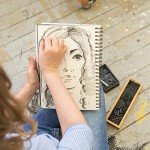 Pro Art Charcoal Set, 12 Count (Pack of 1), Black Piece