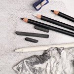 Pro Art Charcoal Set, 12 Count (Pack of 1), Black Piece