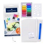 Faber-Castell Soft Pastels Art Set - Art Projects for Adults, Arts and Crafts for Beginners, 12 Soft Pastels and Art Supplies
