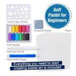 Faber-Castell Soft Pastels Art Set - Art Projects for Adults, Arts and Crafts for Beginners, 12 Soft Pastels and Art Supplies