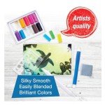 Faber-Castell Soft Pastels Art Set - Art Projects for Adults, Arts and Crafts for Beginners, 12 Soft Pastels and Art Supplies
