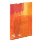 Fluid Watercolor Paper Block, 12 x 16 inches, 15 White Sheets, 140 lb (300 GSM) Cold Press Pad for Artist Painting and Wet Media