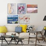 20 Pack Canvases for Painting with 8x10, Painting Canvas for Oil & Acrylic Paint.