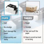 Mr. Pen- Pencil Eraser, 8 Pack, White Erasers, Erasers for Artists, Artist Eraser, Drawing Erasers for Sketching, Large Eraser, Pencil Erasers, Art Erasers for Drawing, White Eraser, School Erasers