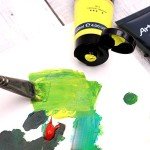 Artecho Professional Acrylic Paint Set, 20 Primary Colors (120ml / 4.05oz) Tubes, Art Craft Paints for Canvas, Rock, Stone, Wood, Fabric, Art Supplies