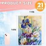 Canvases for Painting 11x14 Inch, 21 Pack Blank Painting Canvas Boards for Painting Supplies-Cotton Canvas Panels Acid-Free Primed for Oil Paint,Watercolor, Acrylic Paint, Gouache and Tempera.