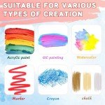 Canvases for Painting 11x14 Inch, 21 Pack Blank Painting Canvas Boards for Painting Supplies-Cotton Canvas Panels Acid-Free Primed for Oil Paint,Watercolor, Acrylic Paint, Gouache and Tempera.