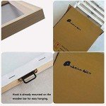 Wieco Art White Lines 100% Hand-painted Stretched Canvas Wall Art for Living Room Decoration Home Decor Abstract Oil Paintings on Canvas