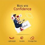 Artellius White Erasers - Large Size Latex & Smudge Free - Bulk School Supplies for Classrooms, Drawing, Teachers, Homeschool, Office, Art Class - Pack of 100