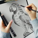 GETHPEN Sketch Pencils for Drawing,12 Pack, Graphite Pencils for Drawing, Art Pencils for Drawing and Shading, Shading Pencils for Sketching