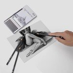 GETHPEN Sketch Pencils for Drawing,12 Pack, Graphite Pencils for Drawing, Art Pencils for Drawing and Shading, Shading Pencils for Sketching