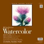 Strathmore Watercolor Paper Pad 12"X12"-12 Sheets -298112