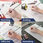 Pacific Arc Premium Graphite Drawing Pencils for Artists, Soft Pack - Professional Pencils for Drawing, Drafting, Sketching and Shading 12 Pk. - Great Non Toxic Art Supplies Set for Adults and Kids