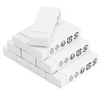Amazon Basics Block White Eraser, 10 pack