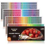 Shuttle Art 136 Coloured Pencils , Soft Core Colouring Pencils Set for Adult Colouring Books, Doodling, Sketching, Drawing, Art Supplies