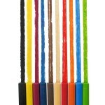 School Smart Square Chalk Pastels, Assorted Colors, Set of 144