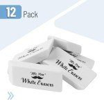 Mr. Pen- White Erasers for Drawing,12 Pack, Pencil Eraser Pencil Erasers for Kids, Art Erasers for Drawing