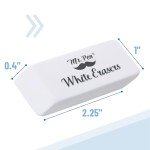 Mr. Pen- White Erasers for Drawing,12 Pack, Pencil Eraser Pencil Erasers for Kids, Art Erasers for Drawing