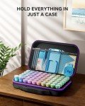 ARTDOT 60 Slots Storage Container for Diamond Art Kits for Adults,Portable Bead Storage Boxes for Diamond Painting Accessories and Tools
