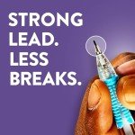 Paper Mate Clearpoint Mechanical Pencils, 0.7 mm Lead Pencil, Refillable, Vibrant Colors, Comfortable Grip, 6 Pack