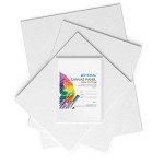 GOTIDEAL Canvas Boards for Painting Multi Pack, Primed 5x7, 8x10, 9x12, 11x14 Set of 28, White Blank Canvas Panel- 100% Cotton Artist Canvases Pack for Acrylic, Oil, Watercolor