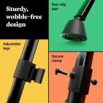 Portable Artist Easel Stand for Painting - Adjustable Height Painting Easel with Bag - Tabletop Art Easel for Painting Canvas Stand, Poster Stand & Wedding Signs Stand - Metal Tripod - 21x66 inches