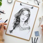 MARTCOLOR Charcoal Drawing Set, 19 Pieces, Black & White Charcoal Pencils for Drawing, Sketching, Shading, Blending, Artist Pencils for Beginners & Pro Artists