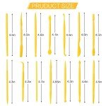 Clay Tools, 14-Piece DIY Plastic Polymer Carving Set Clay Kit Pottery Modeling for Carving, Styling, Embossing, Suitable Beginner