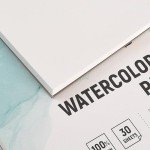 Fingraspuro Watercolor Paper Pad 9x12 Inch, 30 Sheets, 100% Cotton, Acid-Free, Cold Pressed, for Painting, Drawing, Art Journaling, Professional Artist Quality