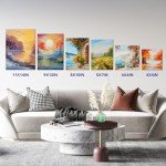 ESRICH Canvas Boards for Painting 20 Multi Pack Paint Canvas Panels 11x14, 9x12, 8x10, 6x6, 5x7, 4x4 Blank Canvases for Painting-Cotton Primed Painting Canvas for Acrylic, Oil, Gouache & Tempera