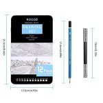 ROCOD Profession Sketch Pencils 6B to 4H for Kids and Adults Drawing, Art Graphite Pencil for Artists Beginner Sketching