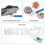 ROCOD Profession Sketch Pencils 6B to 4H for Kids and Adults Drawing, Art Graphite Pencil for Artists Beginner Sketching