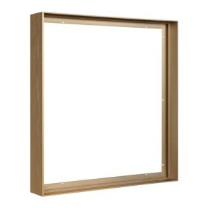 FOLKOR Floating Frame for 36x48 Canvas Painting, DIY Metal Canvas Frame with 1.5 Inch Deep for Oil Paintings Art Prints Artwork, Floater Frame for Landscape Portrait Living Room Wall Decor (Bronze)