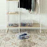 IRIS USA 6 Qt Clear Plastic Storage Bins with Lids, BPA-Free Stackable Containers for Organizing Shoes, Closet Shelves, Classroom & Teacher Supplies, Game Storage, 20 Pack