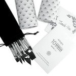 ARTEGRIA Watercolor Brush Set, 10 Soft Synthetic Squirrel Paint Brushes, Including Pointed Rounds, Flats, Dagger, Oval Wash