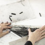 Dlicoda 24 Pcs Compressed Charcoal Sticks with Soft, Medium, Hard and White Charcoal - Premium Drawing Charcoal Kit for Drawing, Sketching and Shading - Art Supplies for Artists Beginners