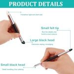 12 Pcs Artist Blending Sponge Pen Double Headed Washable Rubbing Sponge Brush Dual Tip Sketching Wipe Pen Reusable Drawing Art Blenders Tools for Artist Student Charcoal Powder Drawing Correcting (12)